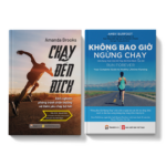 Sách PANDABOOKS Combo 2 cuốn Chạy đến đích+Không bao giờ ngừng chạy