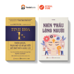 Sách - Combo 2 cuốn Tinh hoa 1% + Nhìn thấu lòng người