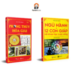 Combo 2 cuốn Ngũ hành 12 con giáp + Phong thuỷ hoá giải