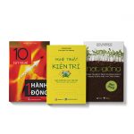 Combo - Nghệ thuật kiên trì - 10 suy nghĩ không bằng 1 hành động - Hạt giống kiếm tìm mục đích & hạnh phúc trong công việc & cuộc sống